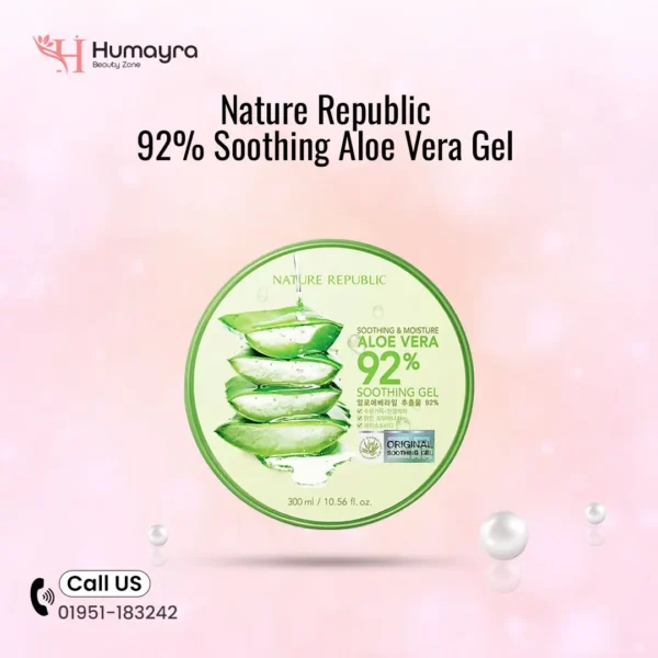 Nature Republic - 92% Soothing Aloe Vera Gel - 300ml