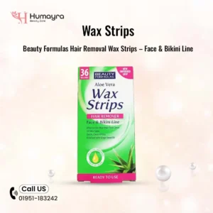 Beauty Formulas Hair Removal Wax Strips – Face & Bikini Line