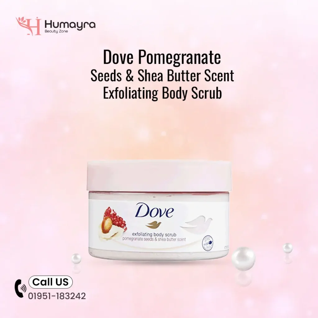 Dove Pomegranate Seeds & Shea Butter Scent Exfoliating Body Scrub - 225 ml