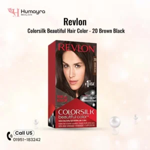 Revlon Colorsilk Beautiful Hair Color - 20 Brown Black