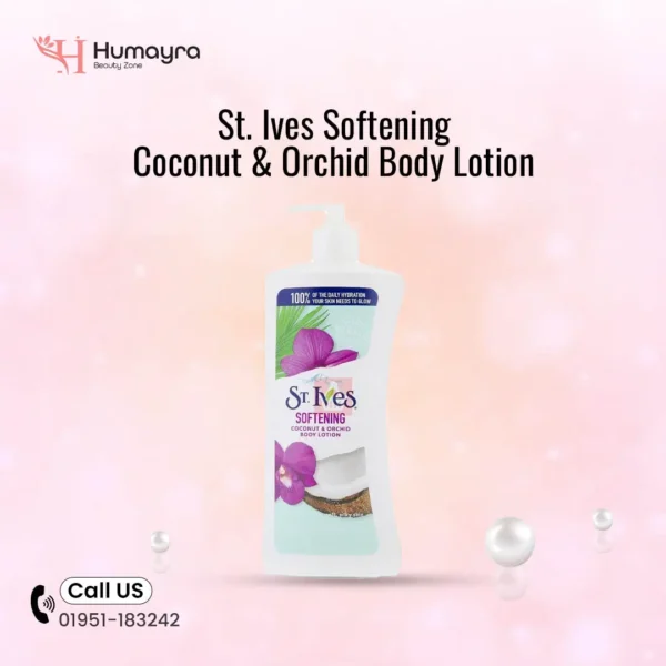 St. Ives Softening Coconut & Orchid Body Lotion - 621ml